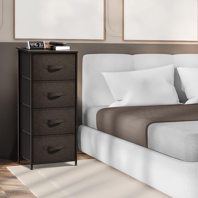 Sorbus Nightstand with 4 Drawers - Image 2