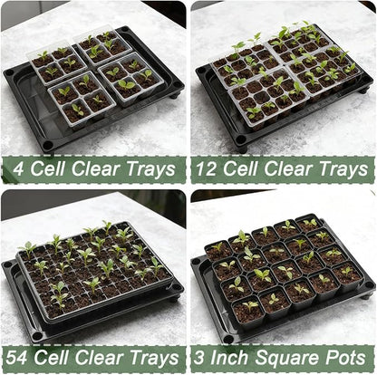 RooTrimmer 5-Tier Seed Starter Trays, Plant Stand, - Image 4