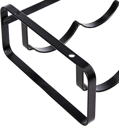 Amazon Basics Tabletop Stackable 4-Bottle Metal Wine Rack, 3.74"D x 15.75"W x - Image 4