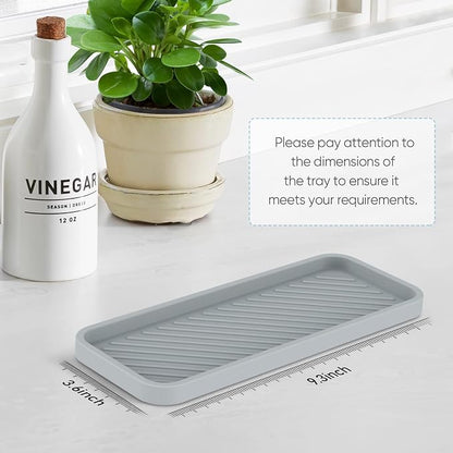 EG-SIPRO Kitchen Sink Organizer Tray, 2 Pack Silicone Sponge Holder - Image 8