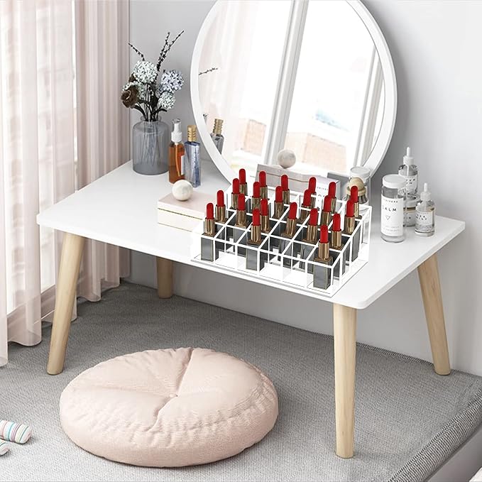 XINGLIAN 24 Slot Lipstick Holder Lipstick Organizer | - Image 7
