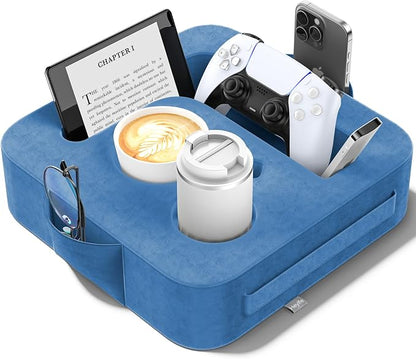 Couch Cup Holder Pillow, Sofa and Bed Organizer Caddy by Unknown