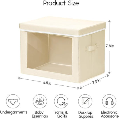 Homsorout Storage Bins with Lids - Image 2