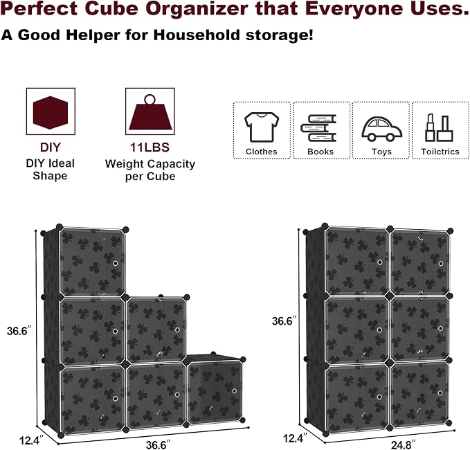 C&AHOME Cube Storage Organizer - Image 2