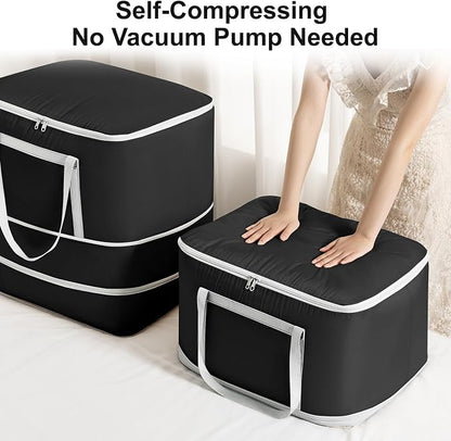 Comforter Storage Bag - 120L Bedding Storage Bags - Image 3