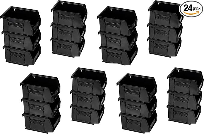 Akro-Mils 30210 AkroBins Plastic Storage Bins, Space-Saving Stackable Bins by Akro-Mils
