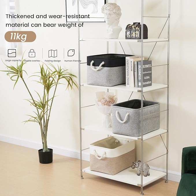 15x11x10 In Foldable Fabric Large Storage Bins - Image 4