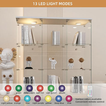Beauty4U Glass Display Cabinet - Image 5