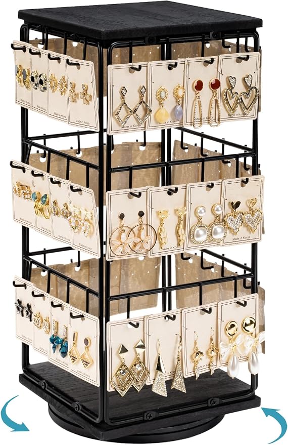 360 Rotating Earring Display Stands by Yoimori