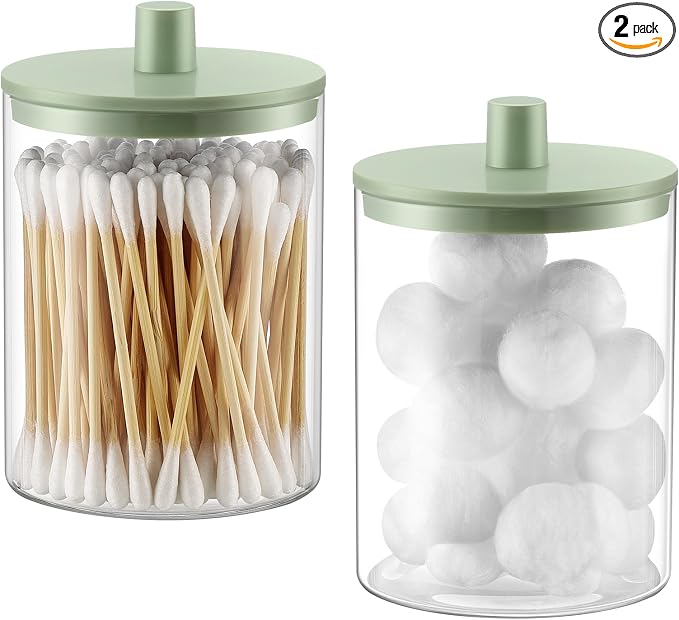 TIPGO Glass Qtip Holder Dispenser by TIPGO