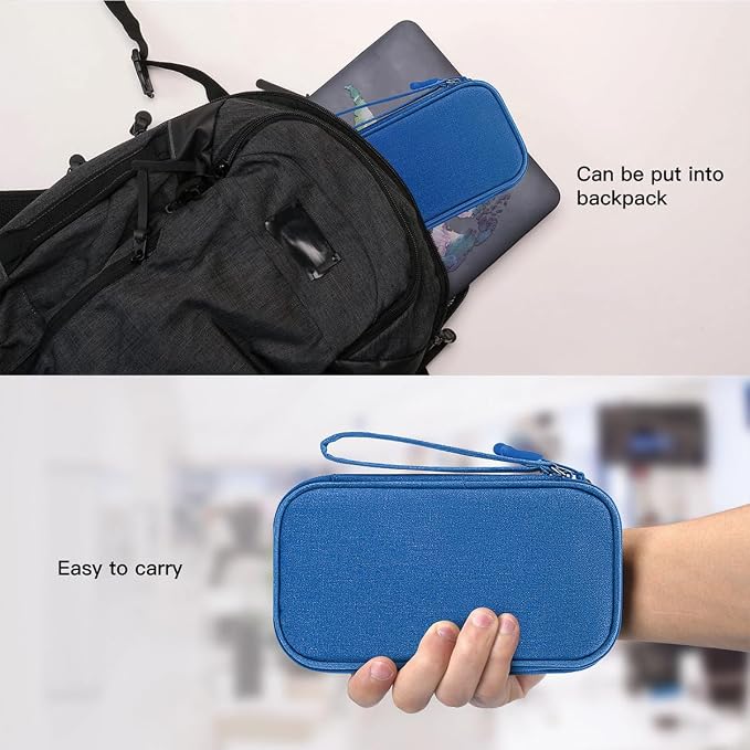 CAAORDKSO Travel Cord Organizer Case, Electronic Accessories Bag, Tech - Image 7