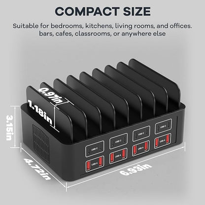150W/35A Charging Station for Multiple Devices, RUANSZZ 16 Port USB~C Fast - Image 8