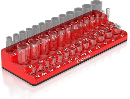 Olsa Tools Magnetic Socket Organizer by OlsaTools
