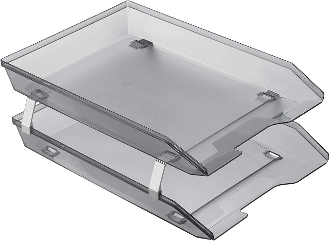 Acrimet Facility 2 Tier Letter Tray, Front Load, Letter Size/A4, Desktop File by Organizingyourlife