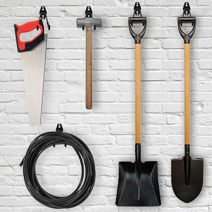 6 Pack Garage Hooks Heavy Duty - Image 6