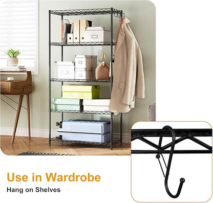 4 Pack Large Grid Wall Baskets - Image 4