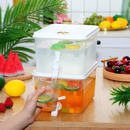 Domensi 2 Pack 1.5 Gallon Drink Dispenser - Image 6