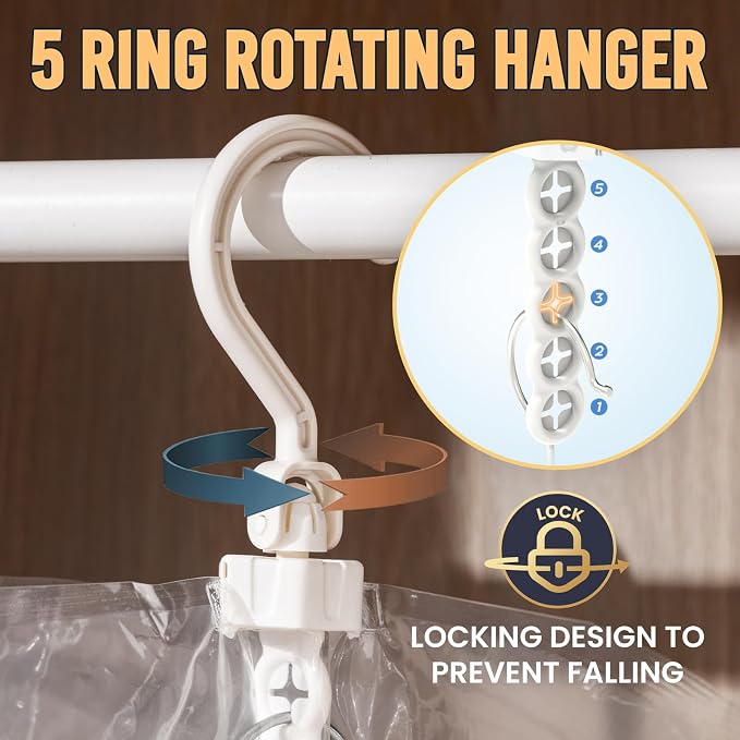TAILI Hanging Vacuum Storage Bags - Image 4