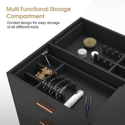 BarberPub Dual Directional Tool Cabinet, Barber Cabinet - Image 5