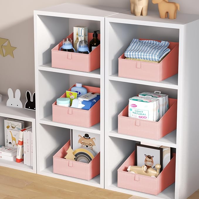 DIMJ Closet Storage Bins 8 Pack - Image 4