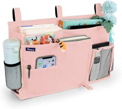 Surblue Bedside Caddy Hanging Bed Organizer Storage Bag Pocket by SURBLUE