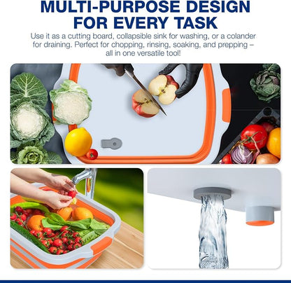 2-Pack XL Collapsible BBQ Prep Tub - Image 7