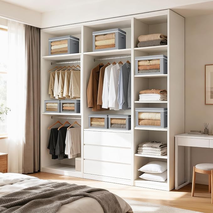 Homsorout Storage Bins with Lids - Image 5