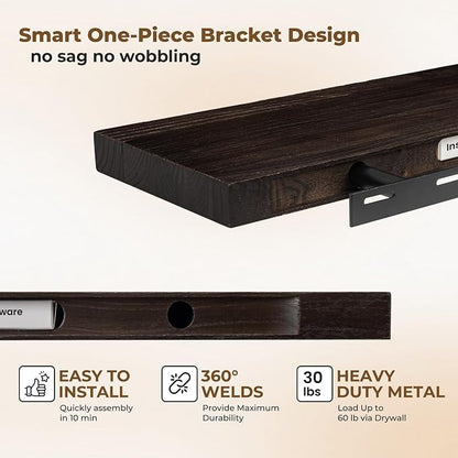 Axeman Floating Shelves for Wall - Image 4