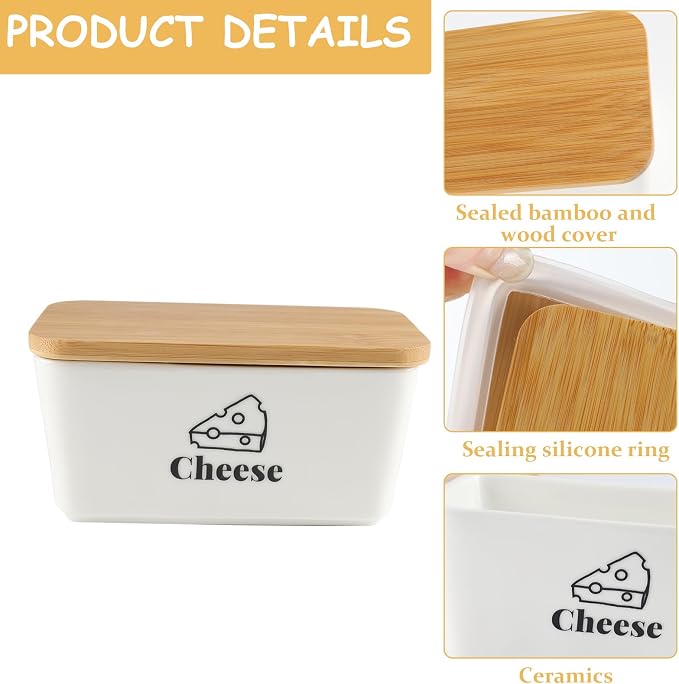 Cheese Container for Refrigerator, Shredded Cheese Container - Image 2