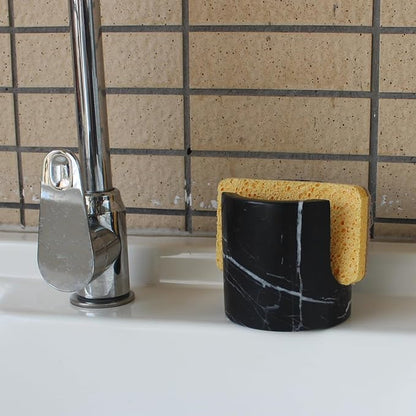 Natural Marble Travertine Sponge Holder - Image 2