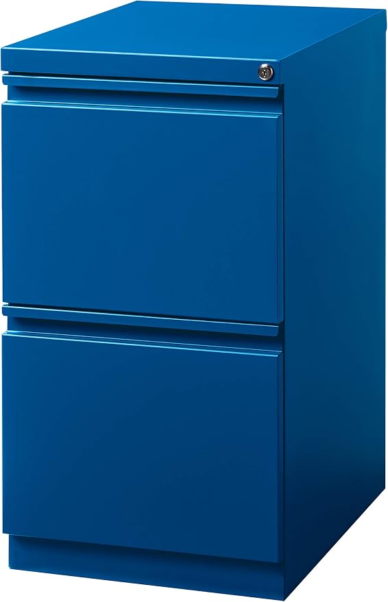 20 Inch Deep Metal Mobile Pedestal File 2 Drawer File-File - Image 4