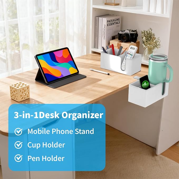 OOKUU 3-in-1 Desk Organizer - Image 3