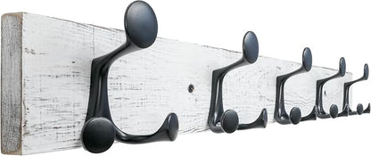 SKOLOO 30-Inch Wood Coat Rack Wall Mount by SKOLOO