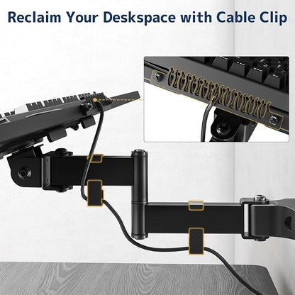 Pole Mount Keyboard Tray - Image 5