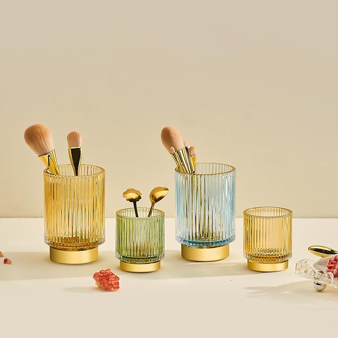 Makeup Brush Organizer, Toothbrush Holder, Desk Pen Pencil Holder - Image 4