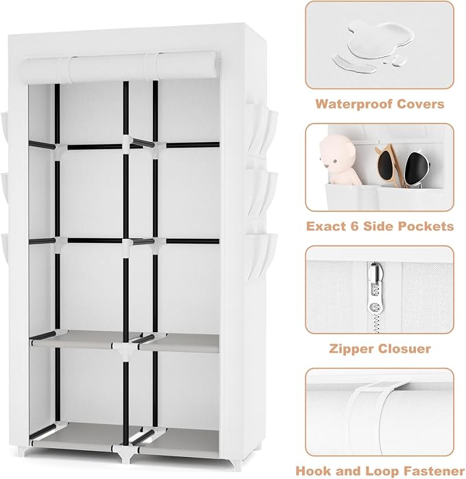 VTRIN Portable Closet Wardrobe Closet - Image 4