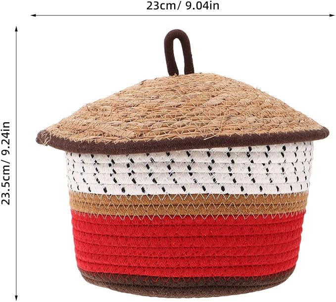 TOYANDONA Rope Woven Storage Basket - Image 2