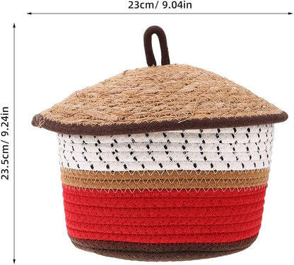 TOYANDONA Rope Woven Storage Basket - Image 2