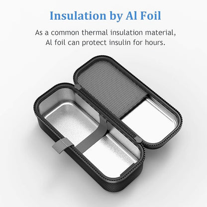 SHBC Medical Cooler Insulin Vial Carrying Travel Case TSA Approved Protector - Image 6