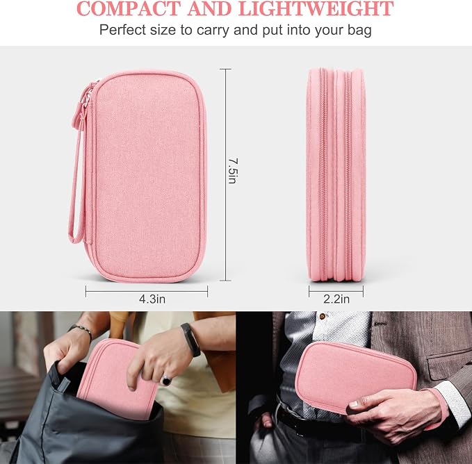 FYY Electronic Organizer, Travel Bag, Carry Case Portable Waterproof Double - Image 2