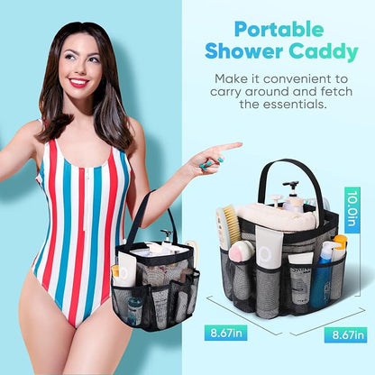 EUDELE Mesh Shower Caddy Portable - Image 4