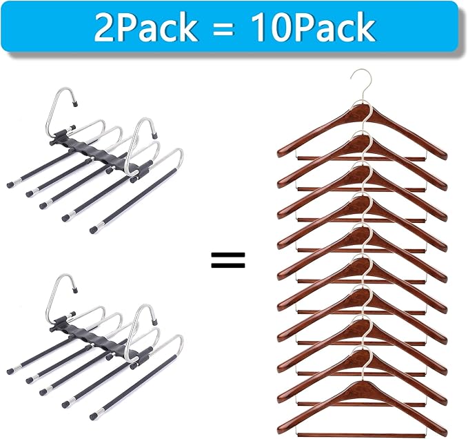 Magic Pants Hangers Space Saving - Image 7
