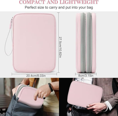 FYY Electronic Organizer, Extra Large Travel Cable Organizer Bag Pouch Portable - Image 2