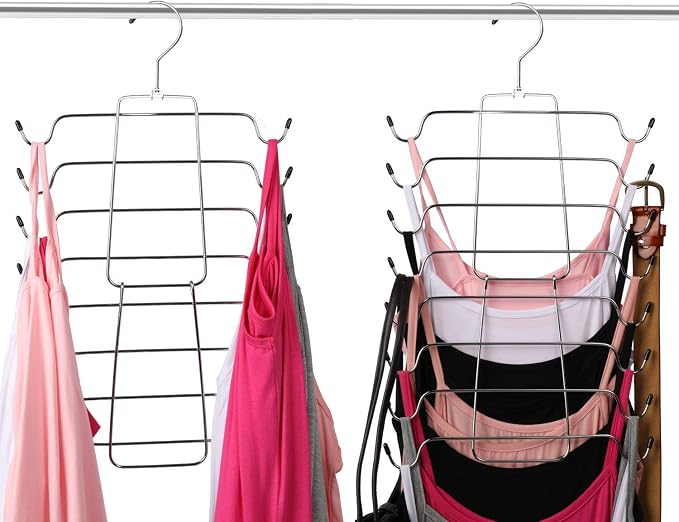 Magicool Cami Hanger 4 Pack Space Saving Hangers Closet Organizer - Image 3