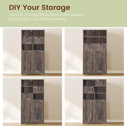 Iwell Tall Storage Cabinet - Image 5