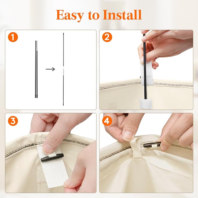 Lifewit Double Laundry Hamper - Image 3
