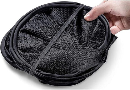 Larpur Popup Mesh Laundry Basket, Collapsible and Portable Clothes Washing - Image 5