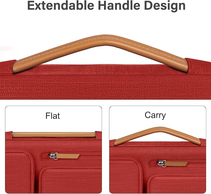 MOSISO 360 Protective Laptop Case 16 inch, 15-15.6 inch Laptop Sleeve Compatible - Image 5