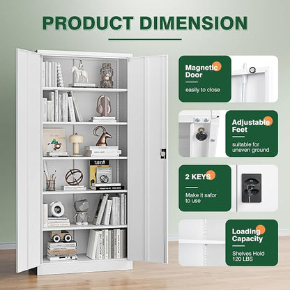 Letaya Metal Garage Storage Cabinets - Image 6