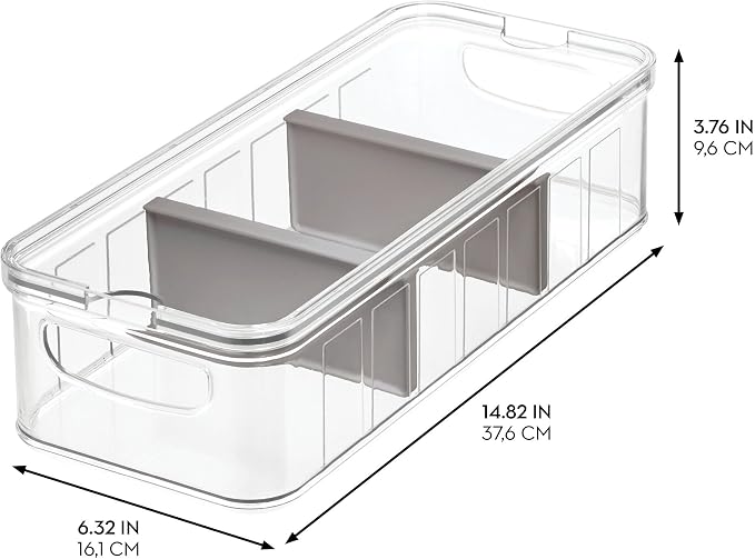 iDesign Large Fridge Organizer Bin - Image 3